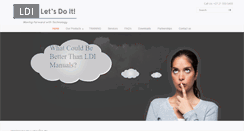 Desktop Screenshot of letsdoit.co.za