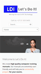 Mobile Screenshot of letsdoit.co.za